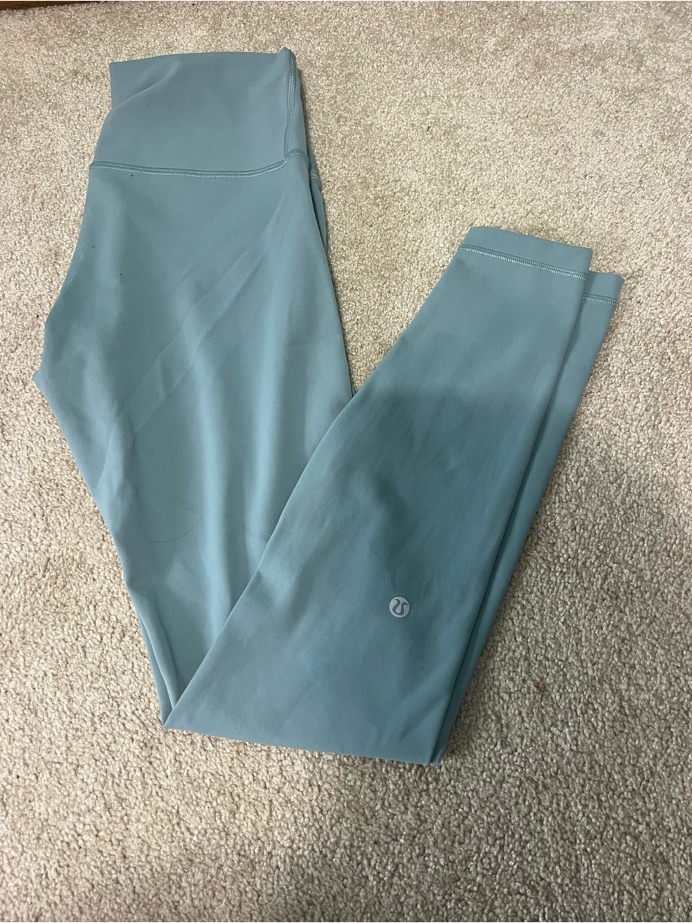 lululemon athletica High-Rise Leggings in Dusty Teal